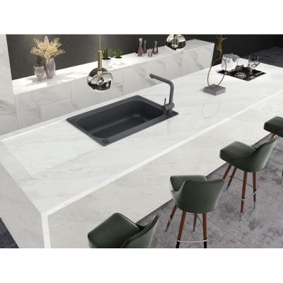 China White Quartz Counter Top 3cm Quartz Countertops For Bathrooms for sale