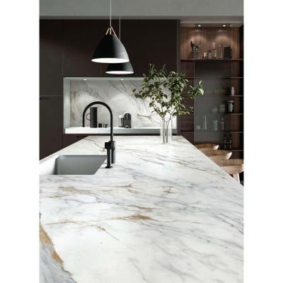 China White Quartz Worktop Kitchen Countertop Background Artificial Stone for sale