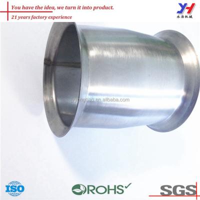 China Custom Stainless Steel Water Proof Pipe Fitting , Aluminum Pipe Fitting Precision Casting Special Part for sale