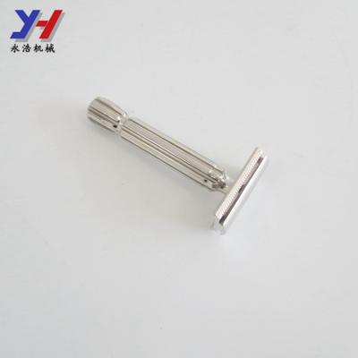 China Face Custom Make Personal Hygiene Products For Male Stainless Steel Cutting Shaving Handle for sale