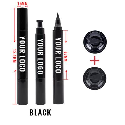 China Hot Selling Waterproof With Good Quality Easy To Color Matte Matte Black Liquid Eyeliner for sale