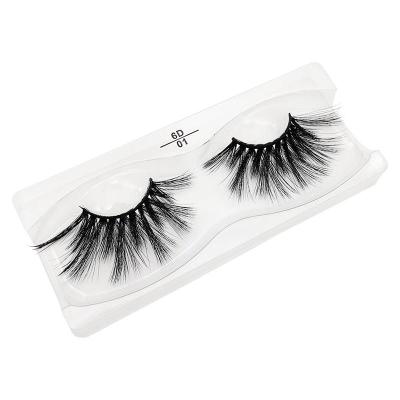 China Hot Selling Long Mink Lashes Natural Thick Fluffy Lashes Private Label Eyebrow Liner 3d Silk Eye Lashes Vendor for sale