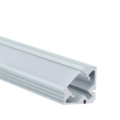 China LS-045 Decorations Road Nd Led Shapes Profiles Aluminum Corner Curve Trim Led Channels Acrylci for sale