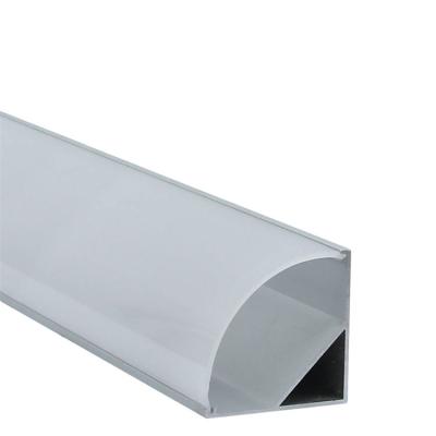 China LS-192 Radiator 30Mm x 30Mm Led Corner Channel Aluminum Corner Joint Angle Led Corner Channel for sale