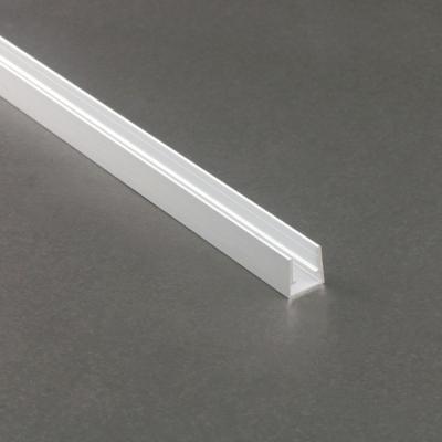 China Heatsink 6Mm Aluminum Glass Shelf 12Mm LS-050 LED Glass Aluminum Profile for sale