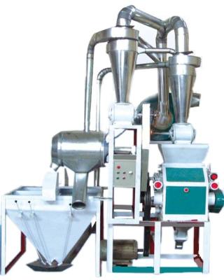 China food & Beverage Factory Double Mill 6FTS-10A 6FTS-10B Automatic Loading Flour Mill for sale