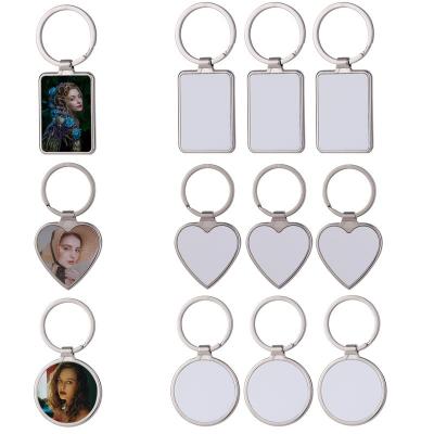 China Rectangle Hot selling modern novel fashion design cute enamel metal keychain set for sale