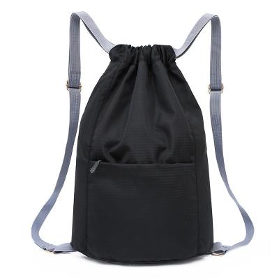 China Agriculture Custom Heavy Duty Lightweight Travel Sport Basketball String Bag Waterproof Drawstring Backpack for sale