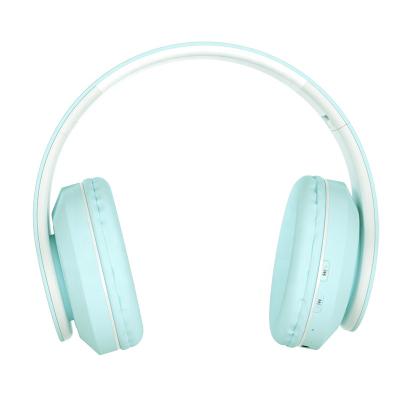 China Hot Selling Portable Wireless Headphone Amazon Macaron Headphones Support TF Card Inpods BT 5.0 Earphone 3.5mm Cable Headset for sale