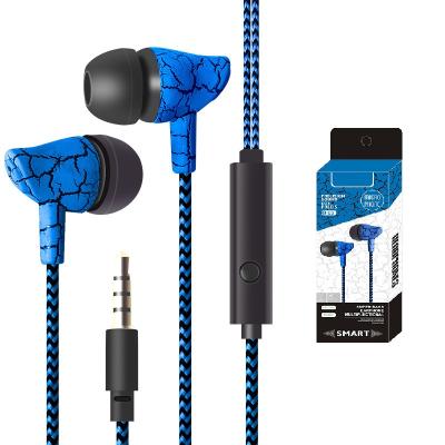 China China Manufactor Wholesale New In-Ear Design Earphone Headsets For Mobile Phone Mp3 Earphone With 3.5mm Cable MIC Bass Earphones for sale