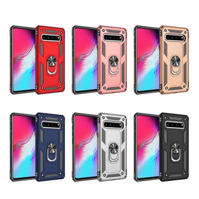 China Anti-drop Cell Phone Protect Case For Samsung Galaxy S10 5G Metal Ring 360 Hard Cover S21 Case Mobile Phone Sam for sale