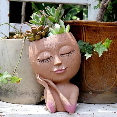 China Handmade Flower Easter Egg Artificial Flower Pot Planter Pot Modern Ceramic Succulent Terracotta For Home Decor for sale