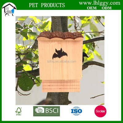 China Sustainable Natural Wooden Bat Hotel for sale