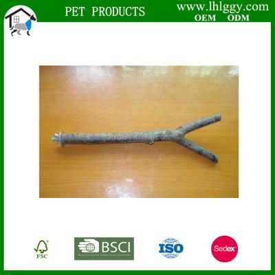 China Viable Natural Wooden Perch Java Wood Multi Branch Bird Perch for sale