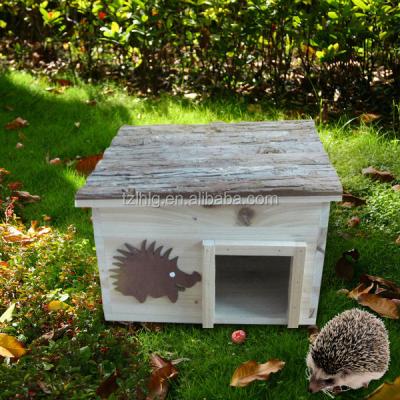 China K/D Wooden Hedgehog House Living Natural Modern Outdoor Driver for sale