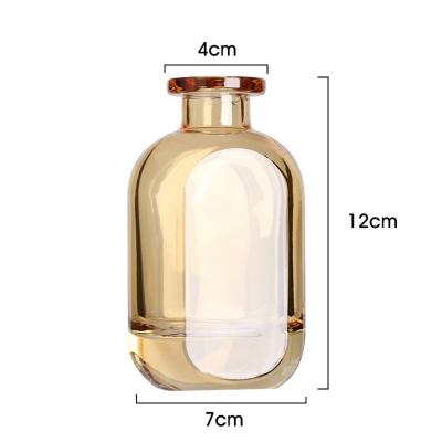 China High End Luxury Hot Selling Luxury Custom Desktop Household Perfume Stick Air Refresh Aroma Reed Diffuser Oil Glass Bottle Set for sale