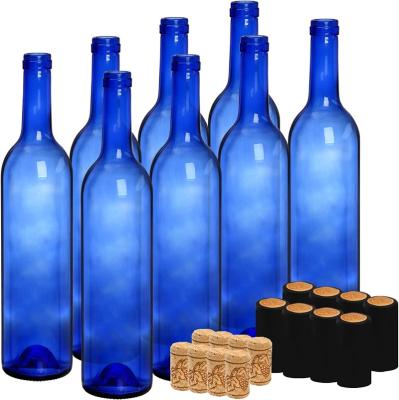 China Fashion For Large Wineries Liquor Wine Empty Glass Bottles 750ml 750ml Wine Bottle Liquor Olive Green Glass Bottles for sale