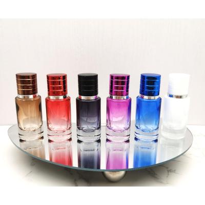 China Luxury High End Luxury Spray Perfume Bottles 30ml 50ml 100ml Colorful Empty Screw Refillable Bottles For Women Men for sale