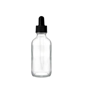 China 15ML 30ML 60ML 120ML Essential Oil Serum Glass Bottle Luxury High End Wholesale Clear Frosted Bottle Dropper Bottle For Cosmetic Packaging for sale