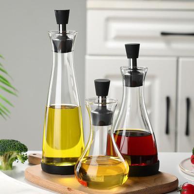 China Freshness Keeping Olive Control Sauce Bottles Kitchen Utensil Oil Dispenser Tools 250ml 500ml Stainless Steel Dispenser Seal Oil Bottles for sale