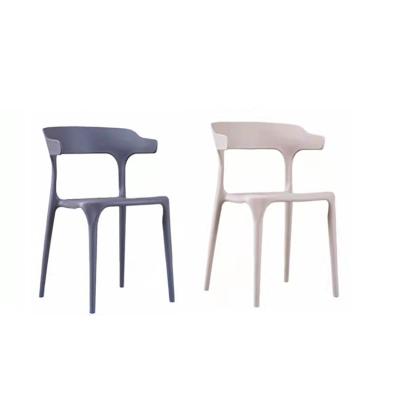 China Cooling Plastic Chairs For Sale Stackable Plastic Chairs For Sale Colorful Stackable Plastic Dining Chair Product for sale