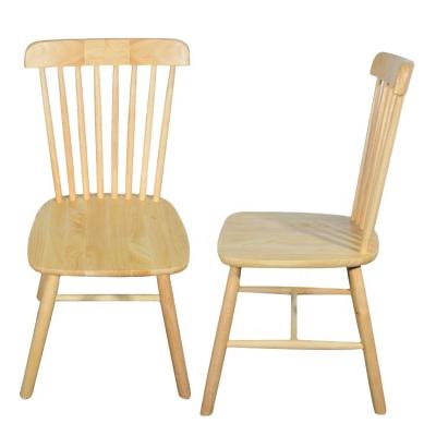 China Wholesale Furniture High Quality Extendable Windsor Wooden Dining Chair for sale