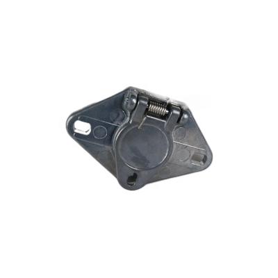 China Professional Trailer Parts Us Type USA Waterproof 6 Pin Trailer Socket Trailer Connector for sale