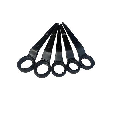 China 1-300mm Black Rachet Podger Wrench 17*19mm Pointed Tail Rachet Socket Wrench for sale