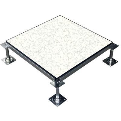 China Modern Antistatic PVC Raised Floor Tile Prevent Static Well For Data Center , Computer Room for sale