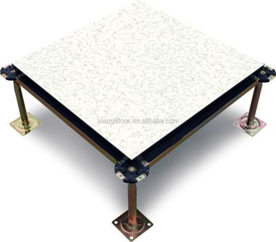 China Modern Good Quantity Anti-Static Calcium Sulfate Raised HPL Coated Flooring, PVC Used In Computer Room, Data Center for sale