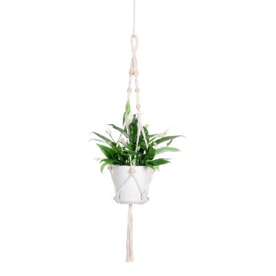 China Home Decoration Style Planter Macrame Plant Hanging Hangers for sale