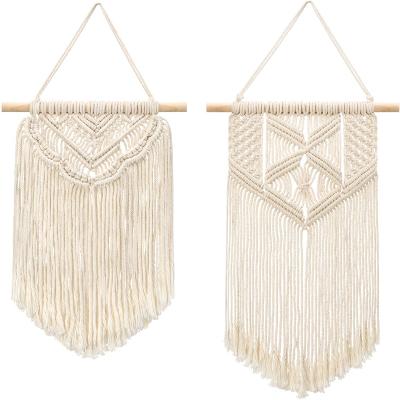 China MIni Boho Chic Home Decoration Macrame Wall Interior Home Decor for sale