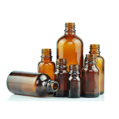 China Cosmetic Essential Oil Bottle Brown Tawny Dropper Bottle Glass Split Spray Bottle 10ml15ml30ml50ml for sale