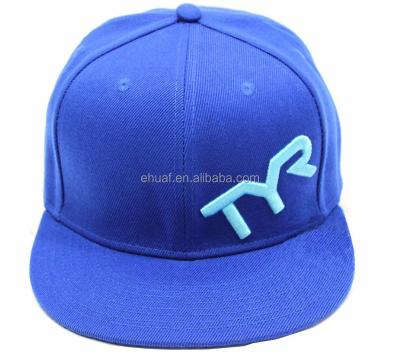 China Character Custom Design Blast Embroidery Fashion Acrylic Customize Flat Embroidery Logo Bill Hat And Cap for sale