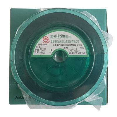 China Bright Edm 0.18mm Wire Slitter Machine Tool Accessories Wedm Molybdenum Wire 0.18mm*2000m for sale