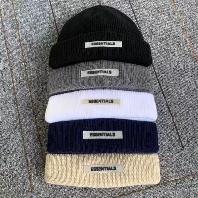 China Plain JOINT Promotional Custom Color Knitted Winter Knitted Hat Beanie Hat for sale