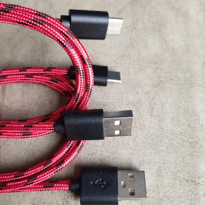 China MP3/MP4 Player Braided Fast Magnetic Charging Cable Magnetic Data Cable Micro USB Printer Cable for sale