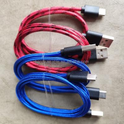 China Camera Braided Fast Magnetic Charging Cable Magnetic Data Cable Micro USB Printer Cable for sale