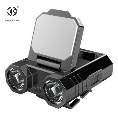 China Multifunctional Ultra Bright Emergency Motion Sensor Cap Clip Lamp LED Emergency Headlamp Rechargeable Headlight For Outdoor Night Fishing for sale