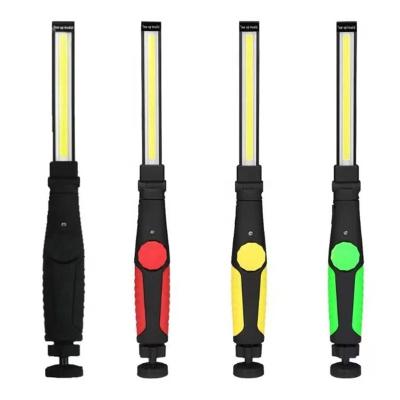 China 600 Lumen Ultra Bright COB Flood Light USB Rechargeable Slim Portable LED Flashlights Magnetic Work Lights For Car Repair for sale