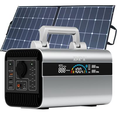 China Factory price wholesale 110V 220V 300W 600W 1000W tram external computer battery generator solar motor saw portable power station for sale