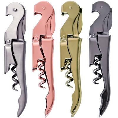 China Eco-friendly Custom Logo Seahorse Knife Cork Screw Corkscrew Wine Beer Bottle Openers Cheap Multifunction Stainless Steel for sale