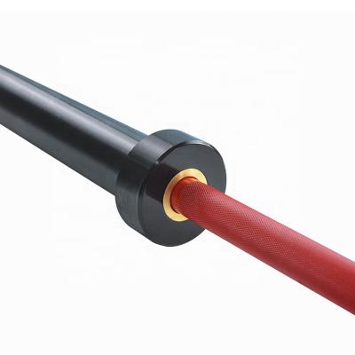 China Home Use High Quality Standard Barbell Colored 1500lb 8 Cerakote Training Bearing Barbell for sale