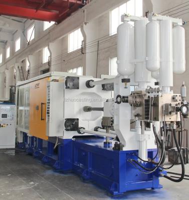 China Casting industries 180 t motor aluminum alloy pressure machine cover making machine for sale