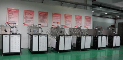 China Air-To-Air Continuous Sputtering Deposition Line for Glass Yarns And Carbon Yarns Copper Coating for sale