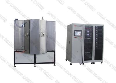 China Watch Black Thin Film Coating Equipment , PVD Vacuum Metalizing Machine MF Sputtering for sale