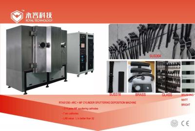 China PVD Multi-Arc Coating Machine/ Kitchenware  Gold and Black PVD Plating System for sale