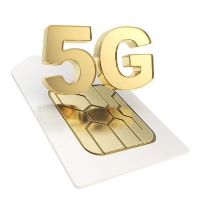 중국 주문품 Pvd 코팅 서비스 5G SIM 카드/은행 크레디트 카드는 Pvd 금 도금을 잘게 썹니다 판매용