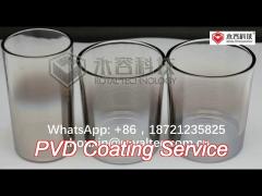 charcoal grey glass shisha pvd ion plating service