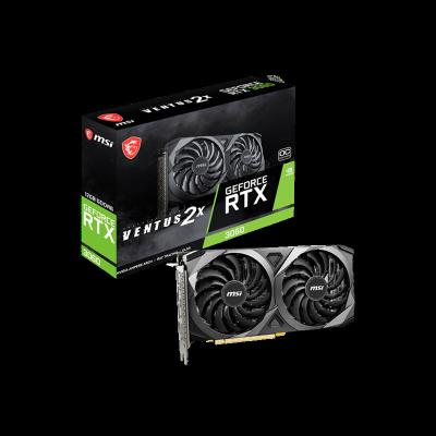 China Cheap bulk Ankii graphics cards rtx 3060 ti lhr VENTUS2X 12G OC workstation non with video card for sale